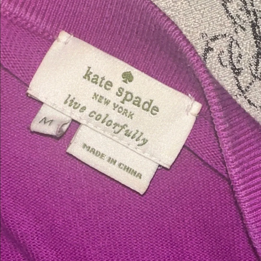 Purple‎ Pink Cardigan with Embellished Bling Collar